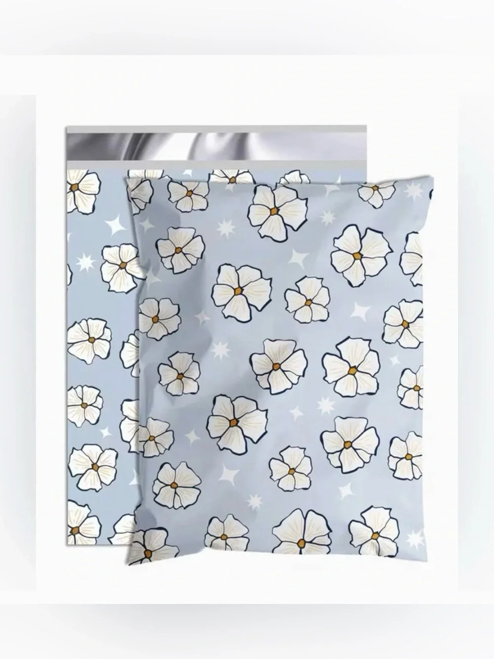 30 10” x 13” Floral Blossom Poly Mailers